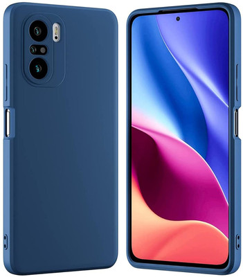 TRUEUPGRADE Back Cover for Xiaomi Mi 11X / Mi 11X Pro / Poco F3(Blue, Flexible, Silicon, Pack of: 1)