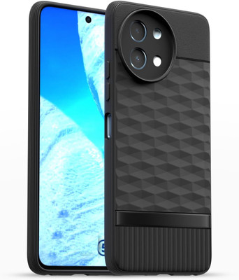Aeidess Back Cover for Vivo T3x 5G(Black, Shock Proof, Pack of: 1)