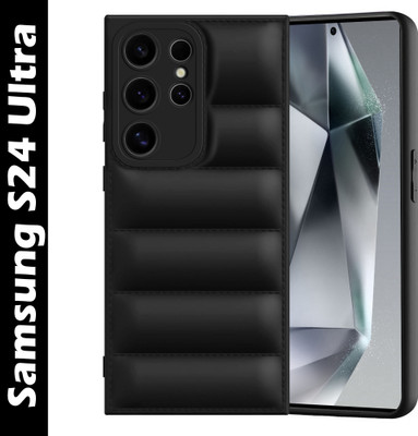 CASETASTIC Back Cover for SAMSUNG Galaxy S24 Ultra 5G, SAMSUNG Galaxy S24 Ultra(Black, 3D Case, Silicon, Pack of: 1)