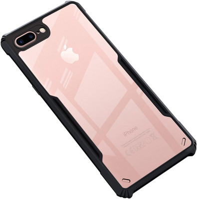 GLOBAL NOMAD Back Cover for Apple iPhone 7 Plus, Apple iPhone 8 Plus(Black, Shock Proof, Pack of: 1)