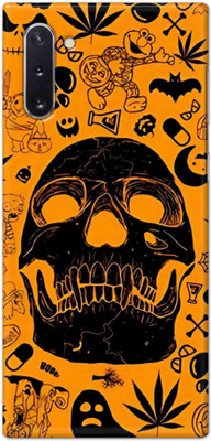 NDCOM Back Cover for Samsung Galaxy Note 10 Halloween Printed(Multicolor, Hard Case, Pack of: 1)