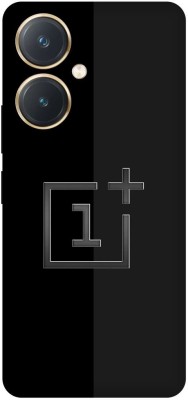 DIKRO Back Cover for vivo Y27, V2249, ONE, PLUS, SIGN, LOGO, NEVER, SETTLE(Black, Hard Case, Pack of: 1)