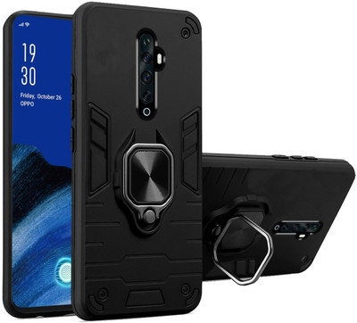BOZTI Back Cover for OPPO Reno 2z, Oppo Reno2 F(Black, Rugged Armor, Pack of: 1)