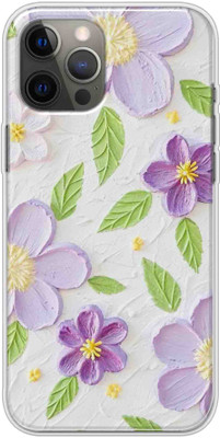 COBIERTAS Back Cover for Apple iPhone 12 Pro Max(Multicolor, Silicon)