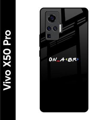 Hocopoco Back Cover for Vivo X50 Pro(Black, Grip Case, Pack of: 1)