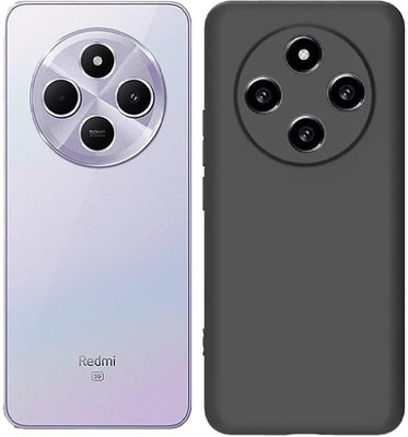 kursa hub Back Cover for Poco M7 5G(Black, Camera Bump Protector, Pack of: 1)