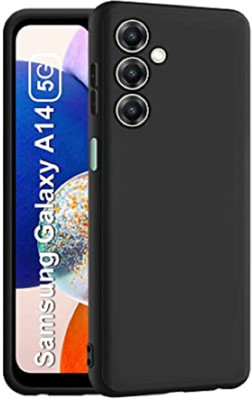 ZAMN Back Cover for SAMSUNG GALAXY A14 5G(Black, Silicon, Pack of: 1)