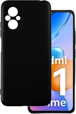 OneLike Back Cover for Xiaomi Redmi 11 Prime 4G(Black, Flexible, Silicon, Pack of: 1)