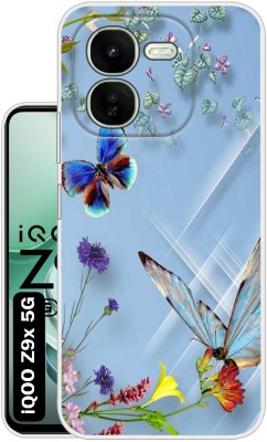 Case Club Back Cover for IQOO Z9X, IQOO Z9X 5G(Blue, Grip Case, Silicon, Pack of: 1)