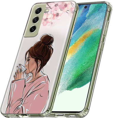 Fashionury Back Cover for Samsung Galaxy S21 FE 5G(Multicolor, Grip Case, Silicon, Pack of: 1)