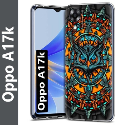 Nainz Back Cover for Oppo A17K(Multicolor, Grip Case, Silicon, Pack of: 1)