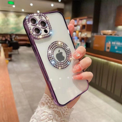 LuxuryKase Back Cover for Apple iPhone 14 Pro Max(Purple)