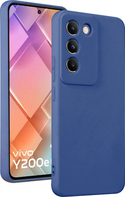 KartV Back Cover for Vivo T3 5G, Vivo Y200e 5G(Blue, Camera Bump Protector, Pack of: 1)