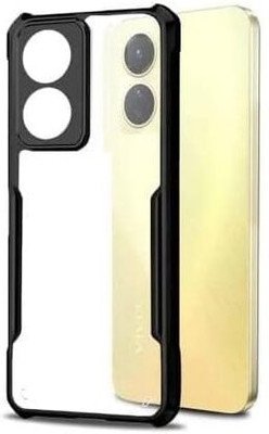 PrimeLike Back Cover for Honor X7b 5G(Black, Shock Proof, Pack of: 1)