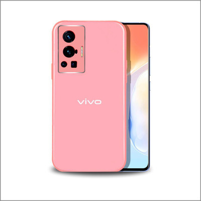 HSRPRO Back Cover for HYBRID GLASS VIVO X70 PRO(Pink, Shock Proof, Pack of: 1)