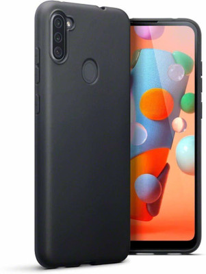 DMJHP Back Cover for Samsung Galaxy M11(Black, Pack of: 1)