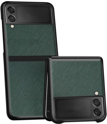 HITFIT Back Cover for Samsung Galaxy Z Flip4 5G(Green, Shock Proof, Pack of: 1)