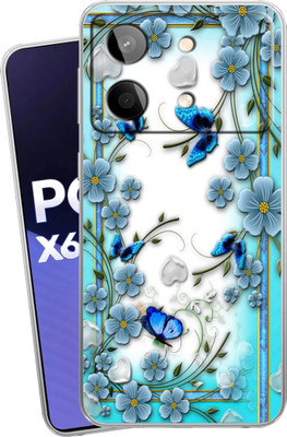 Selfless Back Cover for Poco X6 Neo 5G(Multicolor, Dual Protection, Silicon, Pack of: 1)