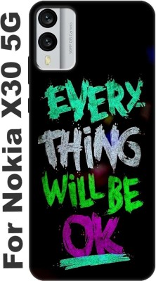 Burdak Back Cover for Nokia X30 5G 2759(Gold, Dual Protection, Silicon, Pack of: 1)