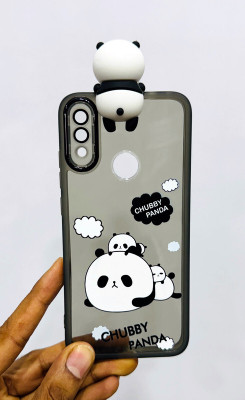 RM MOBILE ACCESSORIES Back Cover for Redmi Note 7 Pro(Grey, Black, 3D Case, Pack of: 1)