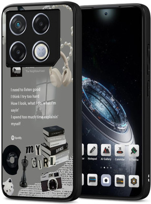 MYSTERIOS Back Cover for Infinix GT 20 Pro(Multicolor, Camera Bump Protector, Pack of: 1)
