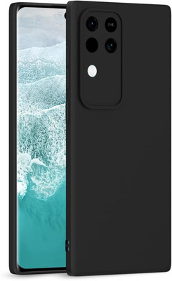 Seetu Back Cover for Vivo V30 / V30 Pro 5G(Black, Silicon)