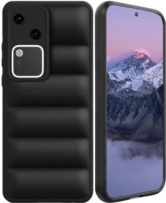 Mystry Box Back Cover for Vivo V30(Black, Puffer, Pack of: 1)