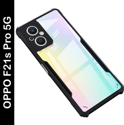 ADI Creations Back Cover for OPPO F21s Pro 5G, OPPO F21 Pro 5G(Black, Camera Bump Protector, Pack of: 1)