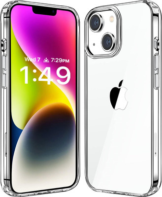 BuyChoice Back Cover for iPhone 14 plus(Transparent, Flexible, Silicon, Pack of: 1)