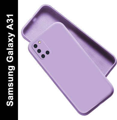 Artistque Back Cover for Samsung Galaxy A31(Purple, Matte Finish, Silicon, Pack of: 1)