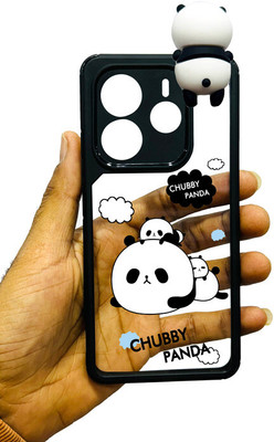 Charvi Collection Ltd Back Cover for Redmi Note 14 5G(Transparent, Black, 3D Case, Pack of: 1)