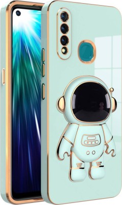 V-TAN Back Cover for Vivo Z1 Pro, Vivo Y19(Green, Gold, Shock Proof, Silicon, Pack of: 1)