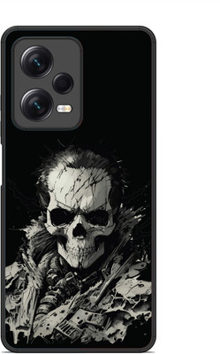 leeon Back Cover for Xiaomi Redmi Note 12 Pro 5G(Black, Dual Protection, Pack of: 1)