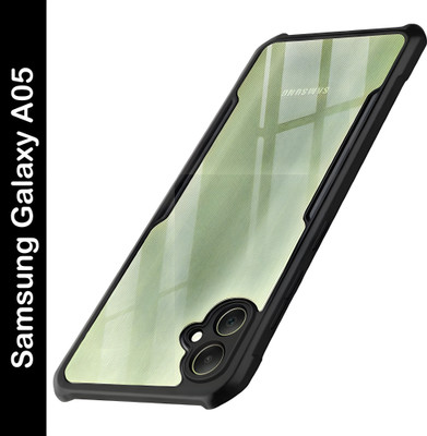 AIZLO Back Cover for Samsung Galaxy M05 / A05 / F05(Black, Camera Bump Protector, Pack of: 1)