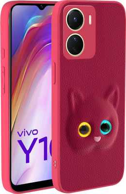 SMARTPOCKET Back Cover for vivo Y16(Pink, 3D Case, Pack of: 1)