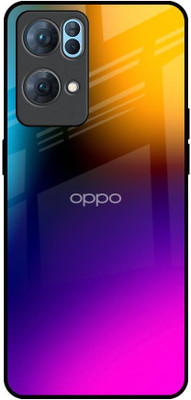 Hocopoco Back Cover for Oppo Reno7 Pro 5G(Multicolor, Grip Case, Pack of: 1)