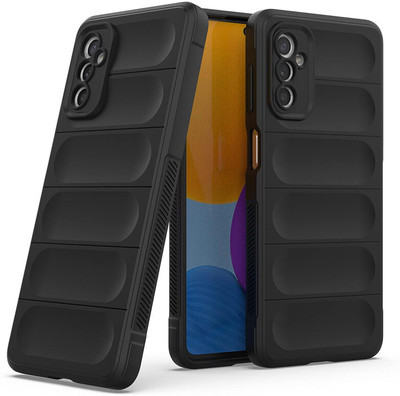 Cover Alive Back Cover for Samsung Galaxy M52 5G(Black, Camera Bump Protector, Pack of: 1)
