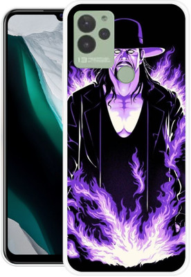 DIKRO Back Cover for LAVA Blaze Nxt, LZX407, UNDERTAKER, WWE, STAR, WRESTLER(Purple, Flexible, Silicon, Pack of: 1)