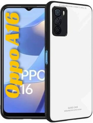 Nice Assoseries HUB Back Cover for Oppo A16(White, Grip Case)
