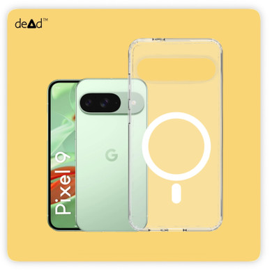 dead Back Cover for Google Pixel 9(Transparent, Magsafe, Pack of: 1)