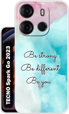 Case Club Back Cover for Tecno Spark Go 2023(Multicolor, Grip Case, Silicon, Pack of: 1)
