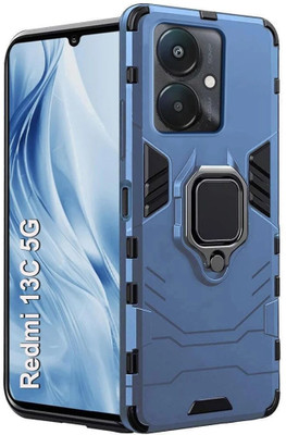 Micvir Back Cover for Redmi 13C 5G(Blue, Shock Proof, Pack of: 1)