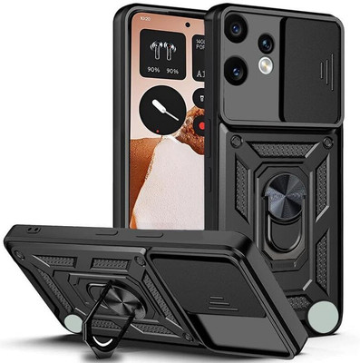Gaffar Wale Back Cover for Gaffarwale D10 Case Compatible NOTHING PHONE 2 PRO 5G Rugged Armor Plastic Back Cover Blue(Black, Rugged Armor, Pack of: 1)
