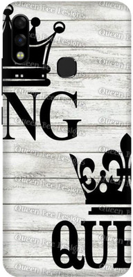 play fast Back Cover for Infinix Hot 7 Pro, X625, KING, QUEEN, RAJA, RAANI, PRINCE, PRINCESS(White, Hard Case, Pack of: 1)