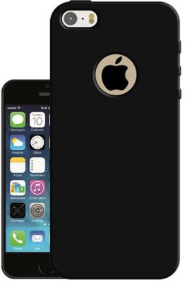 AKSP Back Cover for Slim Camera Apple iPhone 5/5C/ 5S,/SE(Black, Flexible, Pack of: 1)