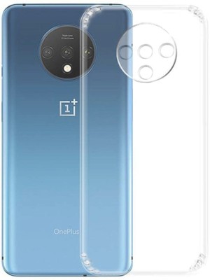 LILLIPUT Back Cover for Oneplus 7t(Transparent, Grip Case, Silicon, Pack of: 1)