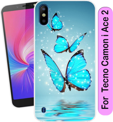 SmartGoldista Back Cover for Tecno Camon i Ace 2(Transparent, Flexible, Silicon, Pack of: 1)