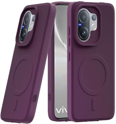 KartV Back Cover for Vivo V60 5G(Purple, Camera Bump Protector, Pack of: 1)