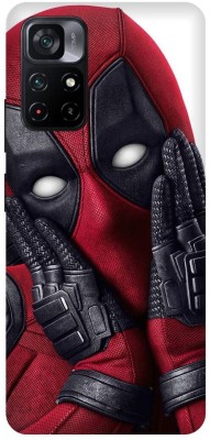 play fast Back Cover for POCO M4 Pro 5G, DEADPOOL, MARVEL, SUPER, HERO(Red, Hard Case, Pack of: 1)