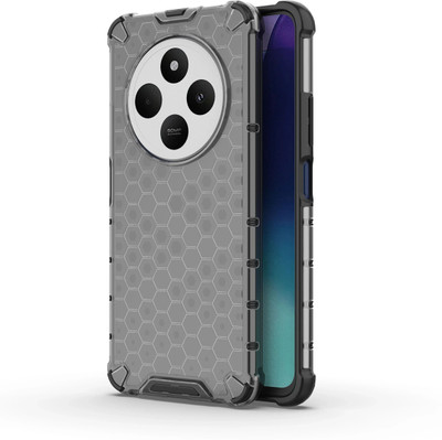 Wellpoint Back Cover for Plain back Case Cover For Poco M7 5G, Redmi 14C 5G, POCO C75 5G, REDMI A4 5G(Black, Grip Case, Pack of: 1)